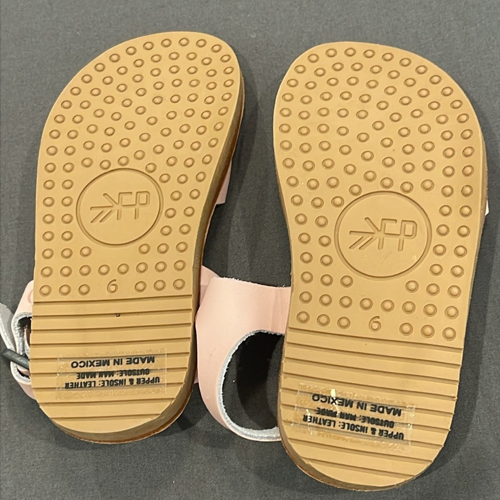 NWOT Freshly Picked Bayview Sandals - Blush Pink Leather - Size Toddler 6 - Picture 8 of 11